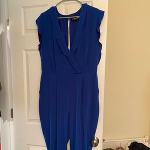 Blue jumpsuit